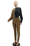 Street Long Sleeve Camo Leopard Two-Piece MTY6350