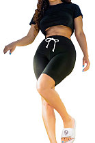 Sexy Euramerican Club Pure Color Jacket Shorts Sets XQ1094