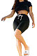 Sexy Euramerican Club Pure Color Jacket Shorts Sets XQ1094