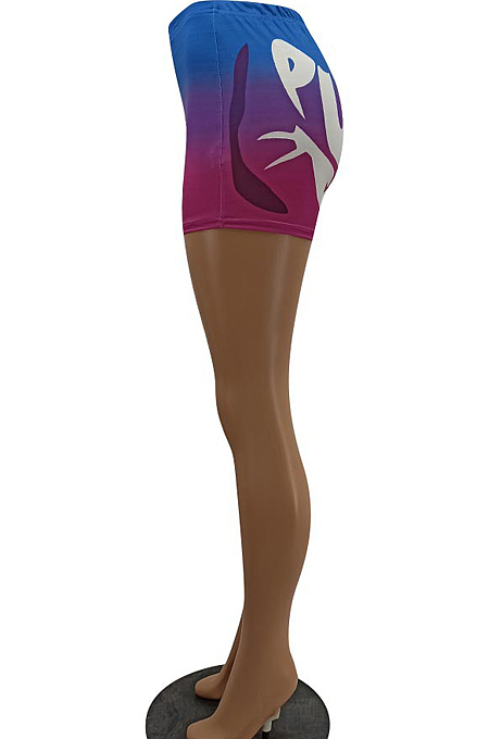 Tight Thin Sechion Shorts Mid Waist Sexy Ieggings H1621
