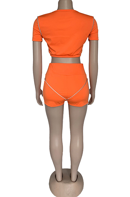 Fashion Casual Reflective Article Sexy Sport Suit DN8584