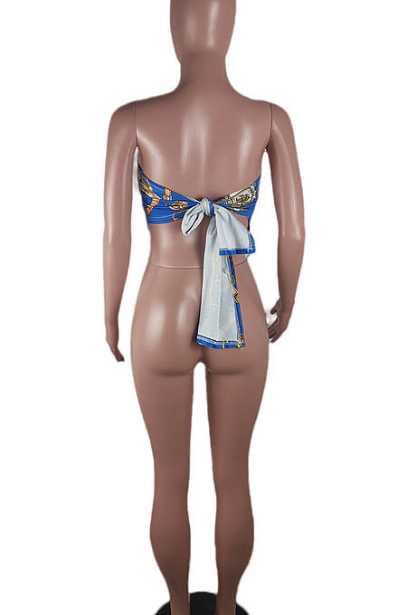 Sexy Bandeau Bra T Shirts BLE2248