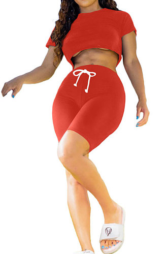 Sexy Euramerican Club Pure Color Jacket Shorts Sets XQ1094