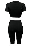 Sexy Euramerican Club Pure Color Jacket Shorts Sets XQ1094
