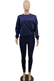 Cute Prue Color Casual Sport Two-Piece MTY6779