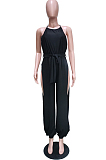 Prue Color Sexy Sling Split Jumpsuit BBN149