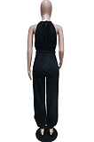 Prue Color Sexy Sling Split Jumpsuit BBN149