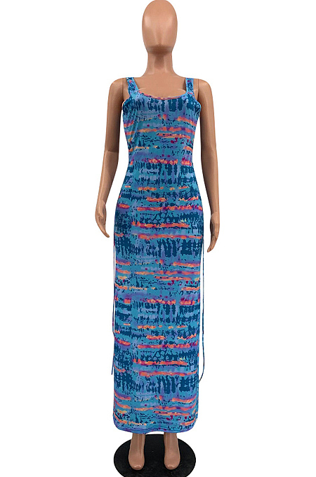 Summer Halterneck Bind Dresses MTY6385