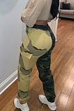 Cute Camouflage Joining Together Casual Pants MTY6376
