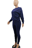 Cute Prue Color Casual Sport Two-Piece MTY6779