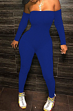 Fashion Sexy Boob Tube Top Long Jumpsuit WY6744