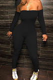 Fashion Sexy Boob Tube Top Long Jumpsuit WY6744