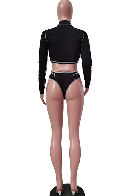 Fashion Sexy Prue Color Bikini Two-Piece TRS1107