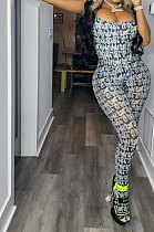 Printing Fashion Sexy Bodycon Jumpsuits TZ1180