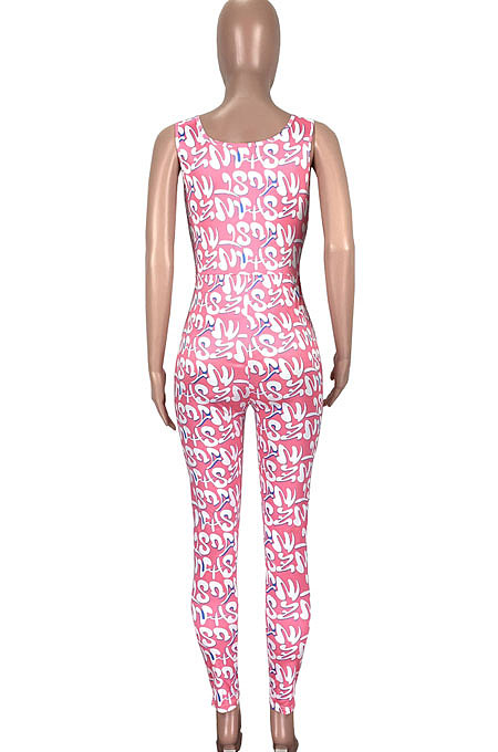 Printing Fashion Sexy Bodycon Jumpsuits TZ1180