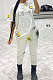 Euramerican Women Sexy Fashion Sport Cotton Pants Sets LYY9287