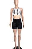 Tie Dye Printing Casual Sport Vest Shorts Sets LML202