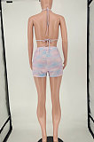 Trendy Sexy Women Bikini Casual Printing Shorts Sets NL6051