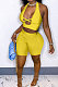 Pure Color Sexy Cross Hollow Out Shorts Sets QMQ7026