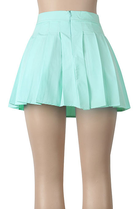 Trendy Sexy Pleated Skirt KZ006