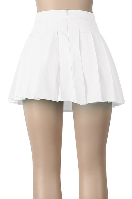 Trendy Sexy Pleated Skirt KZ006
