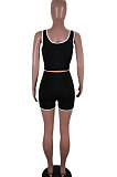 Fashion Sport Printing Vest Shorts Sets BLE2254