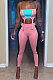 Summer Slip Spliced Colours Cultivate One's Morality Sexy Contrast Color Casual Two-Pieces FM6195