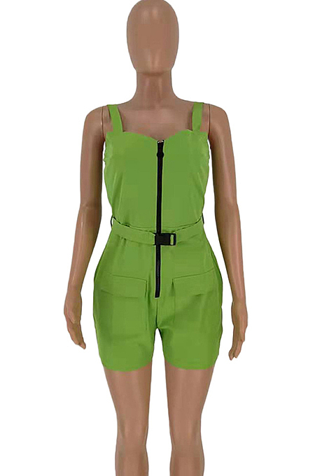 Polyester Fashion Casual Sling Jumpsuits TK6006