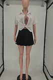 Fashion Sexy Ruffle Skirts Sets SMY8077