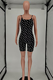 Slip Sexy Trendy Polka Dot Romper Shorts SMY8076