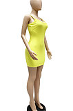 Women Thread Slip Backless Cultivate One's Morality Sexy Mini Dress WMZ2615