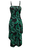 Fashion Womne Digital Printing Mini Dress YSH6048