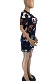 Fashion Sexy Black  Shorts Sets AB6616