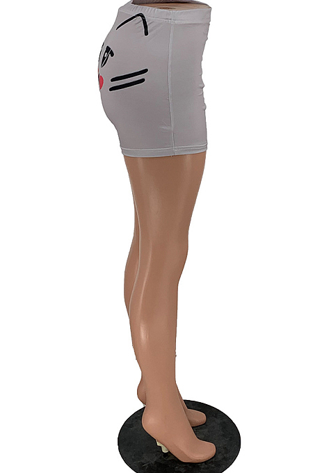 Personality Cute Print The Home Shorts LY013