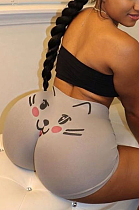 Personality Cute Print The Home Shorts LY013