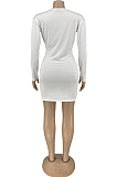 Sexy Deep V Irregularity Dresses LY015