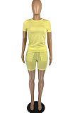 Fashion Casual Cotton T-Shirts Two-Piece LYY9289
