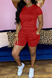 Fashion Casual Cotton T-Shirts Two-Piece LYY9289