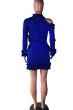 Seyx Fashion Hole Agaric Edge Mini Dress BS1257