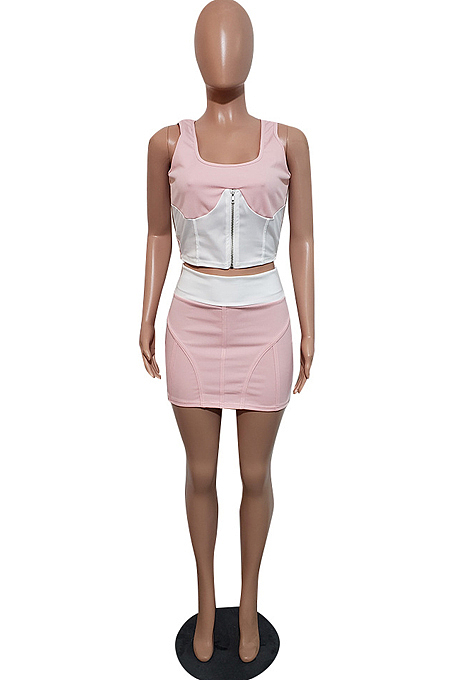 Fashion Casual Sleeveless Two-Piece JH217