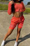Summer Women Fashion Casual Sport Shorts Sets GLS8125