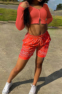 Summer Women Fashion Casual Sport Shorts Sets GLS8125