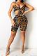 Casual Print Sling Chest Wrap Cultivate One's Morality Sports Yoga Suts F8341