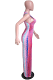 Fashion Casual Article Star Print Dresses QL6011