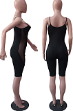 Sexy Casual Sling Prue Color Jumpsuits QL6007