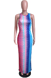 Fashion Casual Article Star Print Dresses QL6011