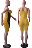 Sexy Casual Sling Prue Color Jumpsuits QL6007