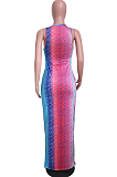 Fashion Casual Article Star Print Dresses QL6011