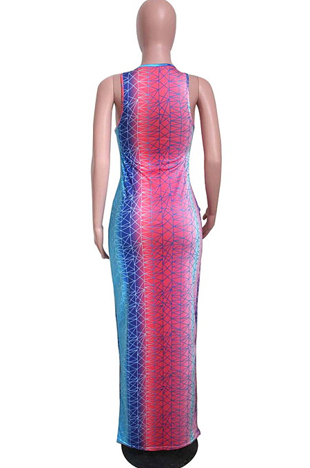 Fashion Casual Article Star Print Dresses QL6011