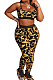 Fashion Print Sports Casual Sling Two-Piece ZNN9039